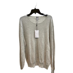 MINNIEROSE Gray Sweater, Size L, Women's Knitwear Top